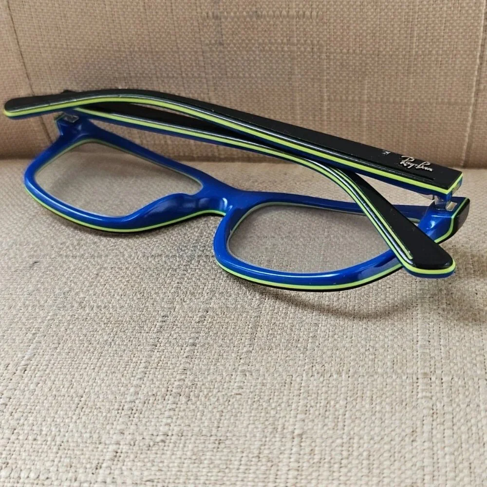 Ray-Ban Youth Eyeglasses Black/Blue RB1536 48[]16 130 Glasses Eye Wear